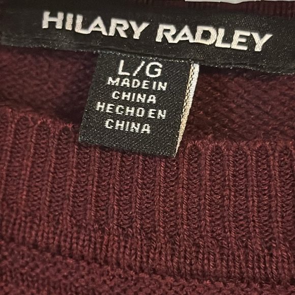 🌹NWOT: HILARY RADLEY 2FER SWEATER - Picture 8 of 9